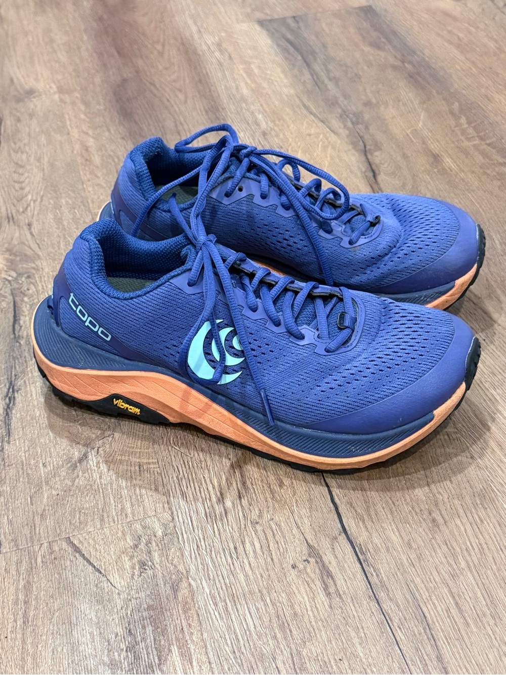 Topo Ultraventure 3 Trail Running Shoes Women’s Size 7.5 Purple & Orange Topos